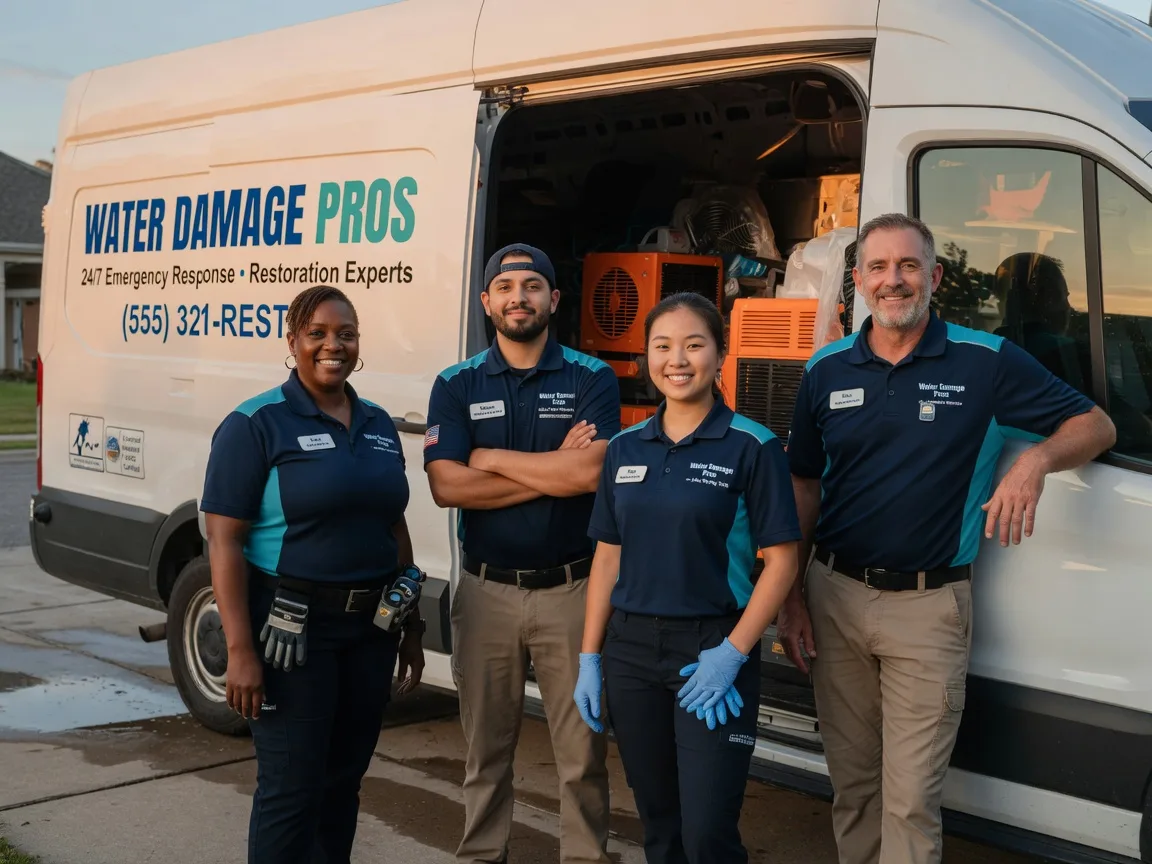Water Damage Restoration company in Garwood, TX