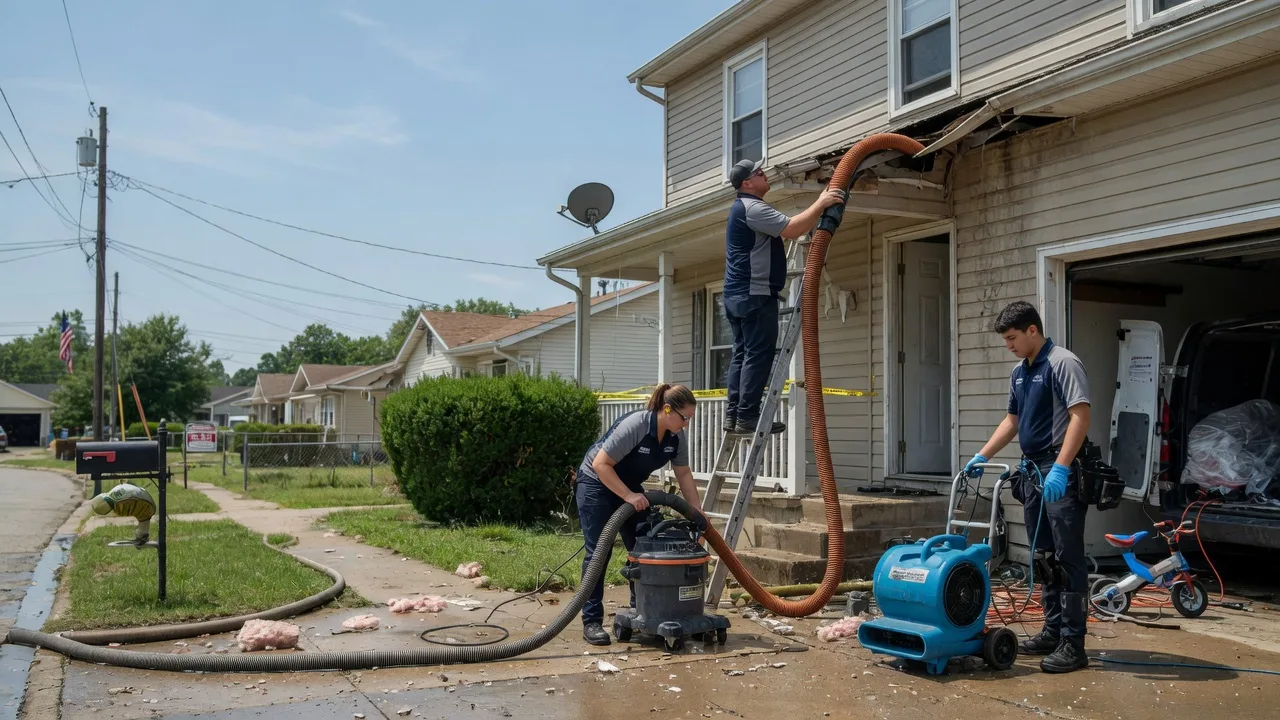 Water Damage Restoration in Garwood, TX near me
